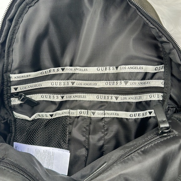 New GUESS Vice Logo Triangle Backpack - Picture 8 of 9